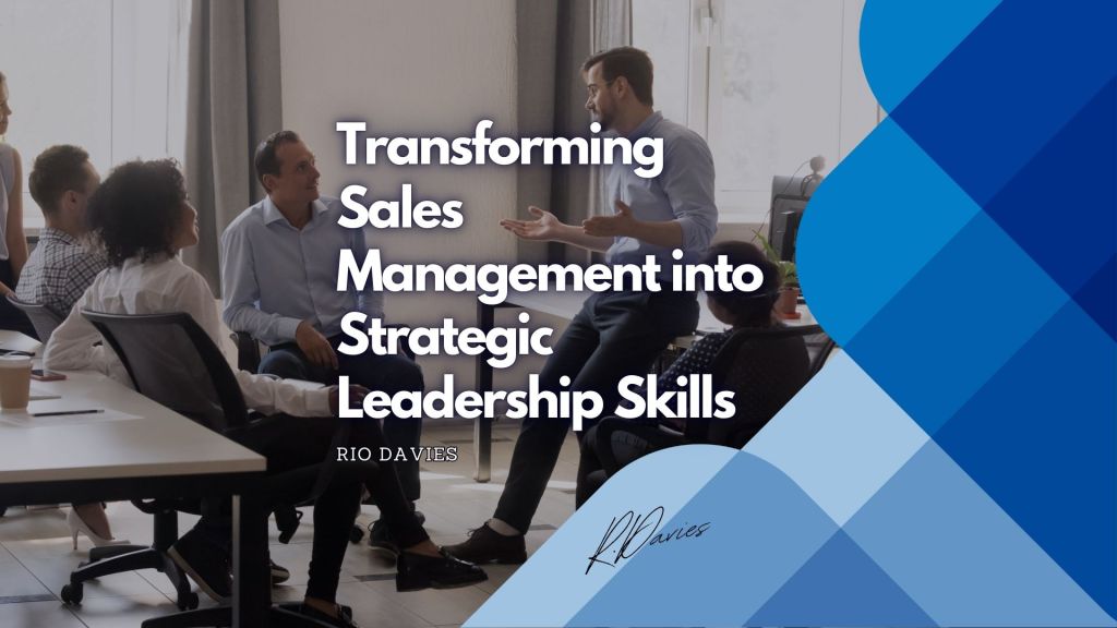 Sales team leader sharing strategic insights